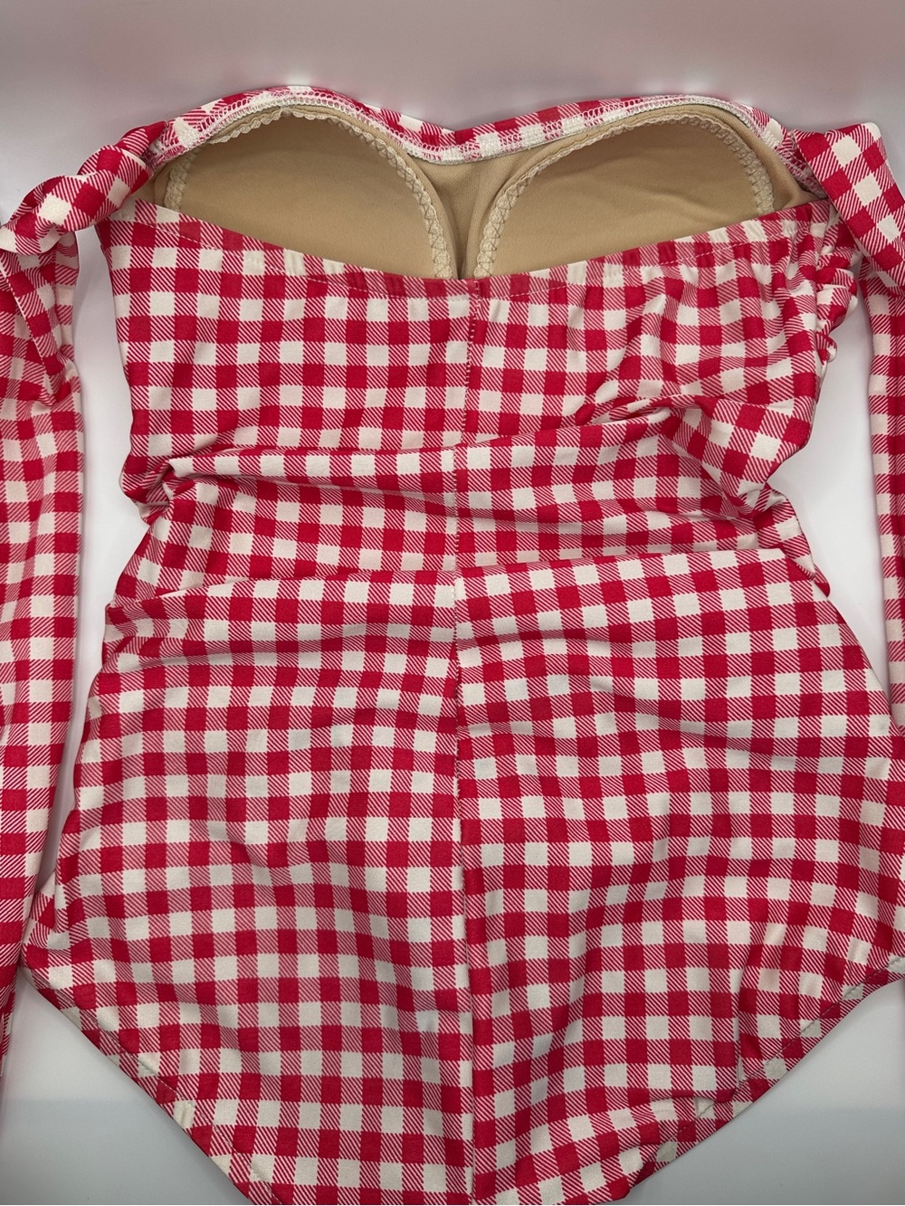 Modcloth Bathing Beauty One-Piece Swimsuit in Cherry Pie - Picture 6 of 6